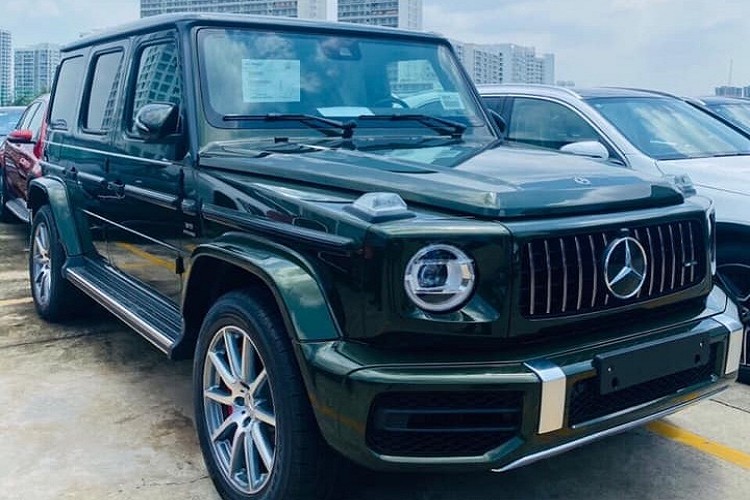 Can canh Mercedes-AMG G63 2020 mau doc, hon 10 ty ve Viet Nam