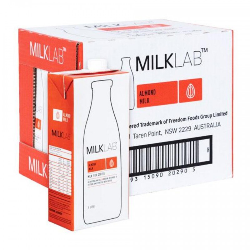 Thu hồi khẩn sữa hạnh nhân Milk Lab của Úc nghi bị nhiễm khuẩn